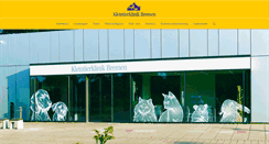 Desktop Screenshot of kleintierklinik-bremen.de